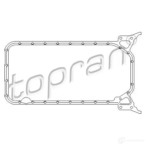 Прокладка поддона TOPRAN 401226 2443895 RNA 1K изображение 0