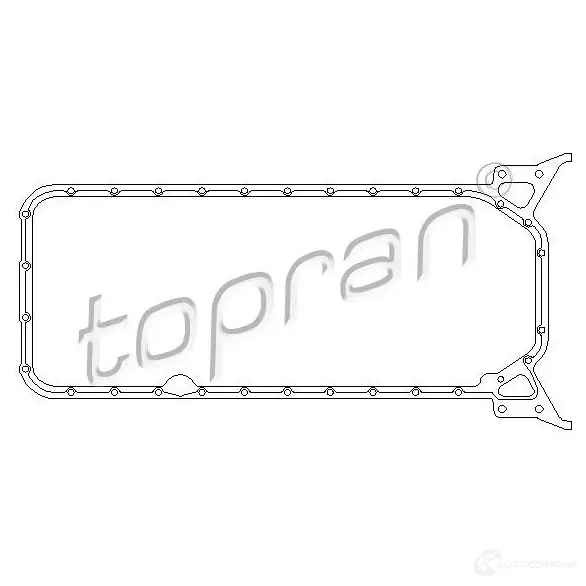 Прокладка поддона TOPRAN 2443896 5 G3YW6 401227 изображение 0