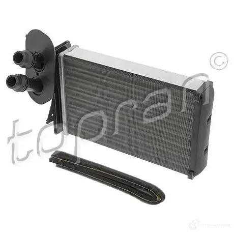 Радиатор печки, теплообменник TOPRAN 109304 MG EECB 2435540 изображение 0