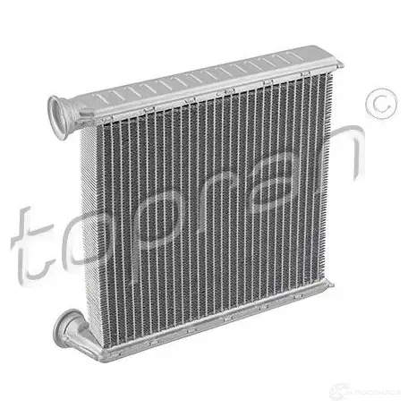 Радиатор печки, теплообменник TOPRAN 1437842751 630154 YD8 MRR4 изображение 0
