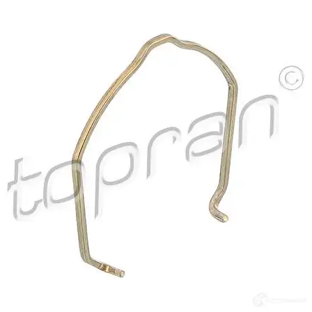 Holding Cl charger air hose TOPRAN X W8IVCR 1419289266 117332 изображение 0
