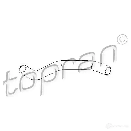 Шланг вентиляции картерных газов TOPRAN 2449077 721793 A7 C60SG