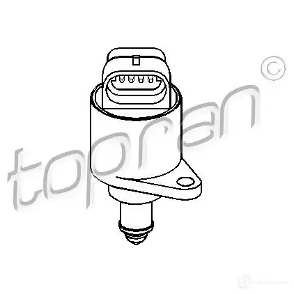Датчик холостого хода, регулятор TOPRAN 2448881 721463 L5 V8D94