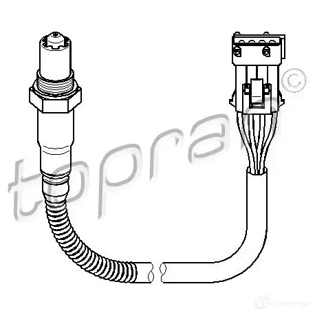 Лямбда зонд, кислородный датчик TOPRAN I6M1T M 2449192 722025 изображение 5