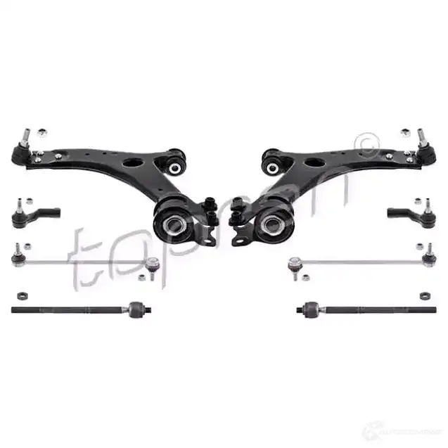 Комплект тяг подвески колес TOPRAN 3XK JIE 2443166 304693 - Изображение 1