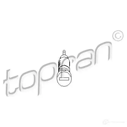 Ключ замка с личинкой TOPRAN 109719 AX5 65 2435772 изображение 3
