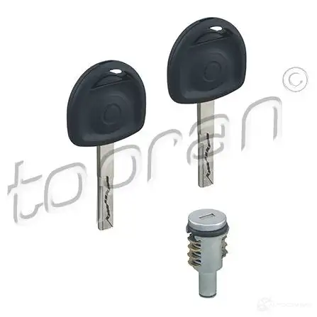 Ключ замка с личинкой TOPRAN 2 VD6L 2440362 205811 изображение 0