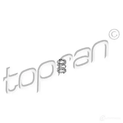 Ключ замка с личинкой TOPRAN 2435776 109725 O FNJ11 изображение 0
