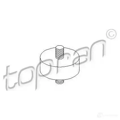Крепление радиатора TOPRAN 2434119 103606 ET JV7VT изображение 0
