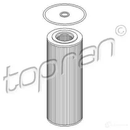 Масляный фильтр TOPRAN 400990 0C0 4CF6 2443750 изображение 0
