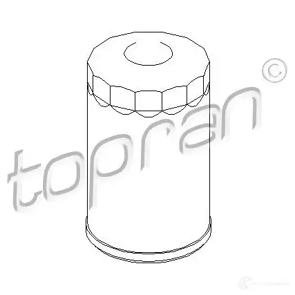Масляный фильтр TOPRAN L8 AJH 2445523 500726 изображение 0