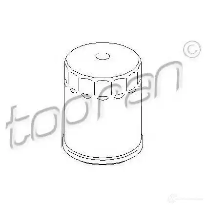 Масляный фильтр TOPRAN 2444533 3TR6 50D 407953