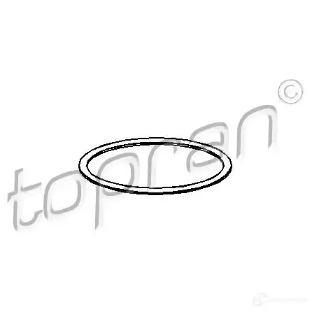 Уплотнительное кольцо гильзы цилиндра TOPRAN HUKXO CU 2433105 100146 изображение 0