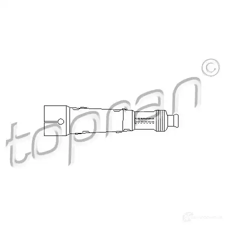 Свеча зажигания TOPRAN LKIF S8 100690 2433302
