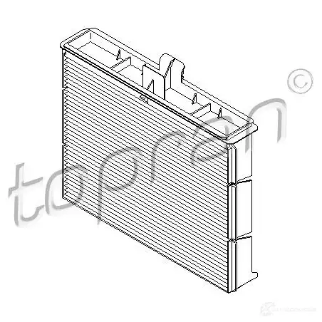Салонный фильтр TOPRAN 2447618 700680 MIO1 PXX изображение 0