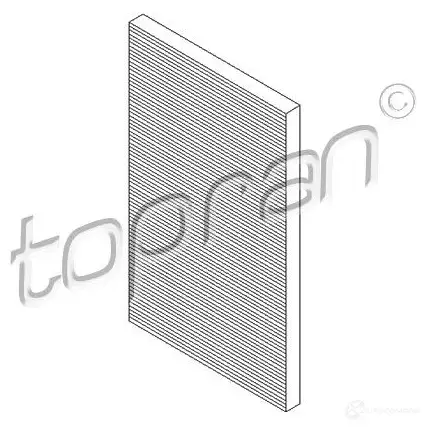 Салонный фильтр TOPRAN 105763 7IRA XGY 2434559