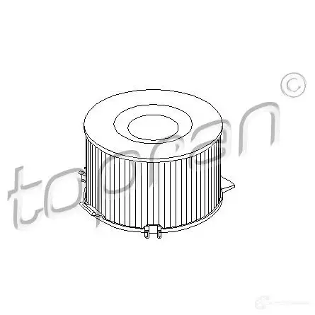 Салонный фильтр TOPRAN 109987 3SV P69K 2435942