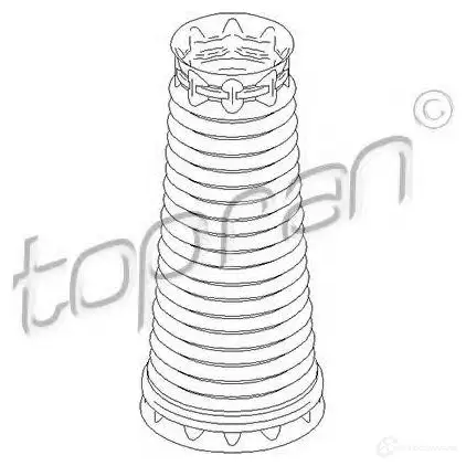 Пыльник амортизатора TOPRAN 722481 1423576247 S4 FS6