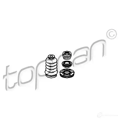 Ремкомплект главного цилиндра сцепления TOPRAN 108991 2435368 6AQI 52 изображение 0