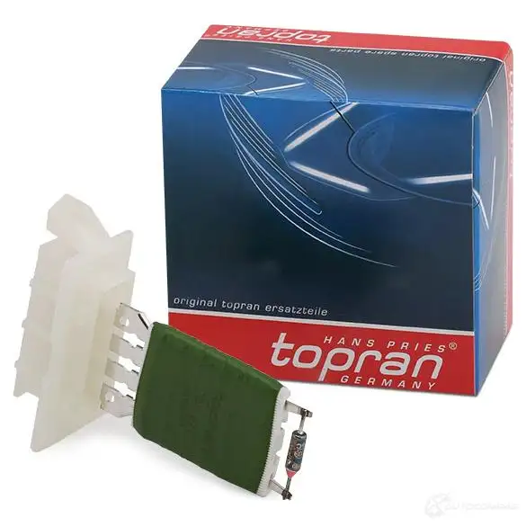 Резистор вентилятора печки TOPRAN 2448122 701671 CD50 L изображение 1