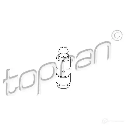 Гидрокомпенсатор, толкатель клапана TOPRAN 302639 2442625 QVR3CX3 F-46 318.77 изображение 4
