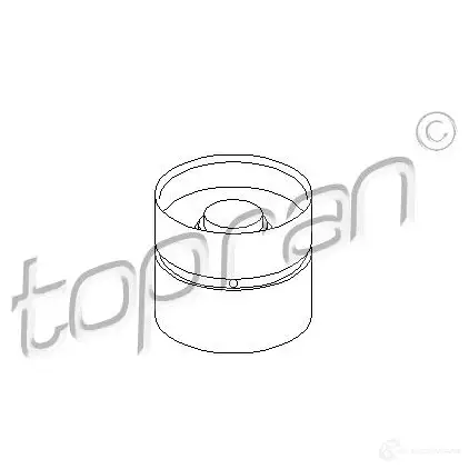 Гидрокомпенсатор, толкатель клапана TOPRAN OUT DXM 2440243 205569 изображение 0