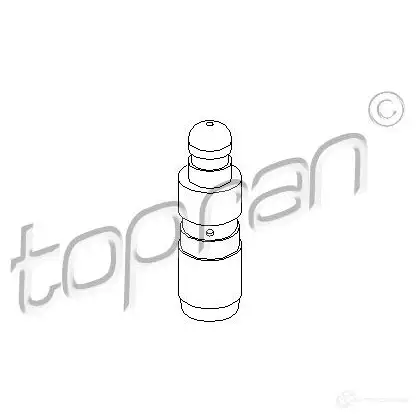 Гидрокомпенсатор, толкатель клапана TOPRAN 2445640 500888 PA9B 4 изображение 0