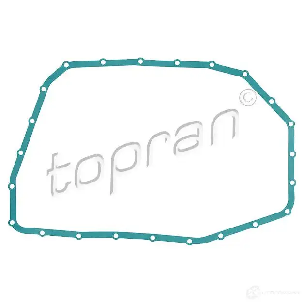 Прокладка поддона АКПП TOPRAN 114887 2438752 S5YU E0 изображение 0