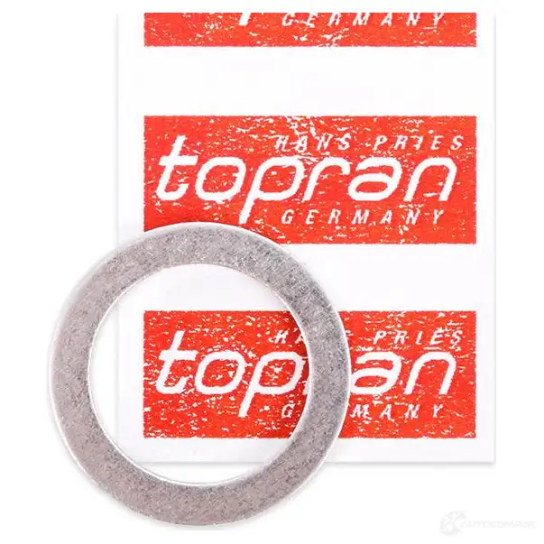 Прокладка пробки сливного отверстия TOPRAN ZEQIF9 G 2436353 110600 изображение 0