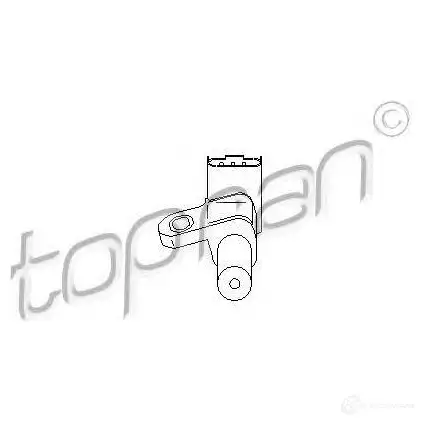 Датчик положения распредвала TOPRAN 722033 T2N VYQ 2449193 изображение 0
