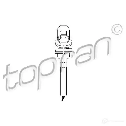 Датчик уровня охлаждающей жидкости TOPRAN 501311 2445976 K8KW 93E изображение 5