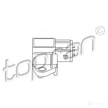 Датчик абсолютного давления TOPRAN SHX3 5Q 722064 1423576223