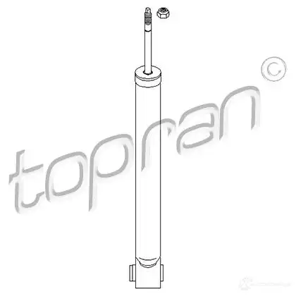 Амортизатор TOPRAN 109430 AR4LW 1 128G 2435615 изображение 0