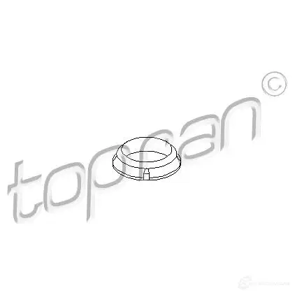 Распорная втулка TOPRAN 2433980 103394 R XZJA8J изображение 0