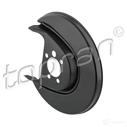 Щиток тормозного диска TOPRAN QR X8AR 1437801887 116441