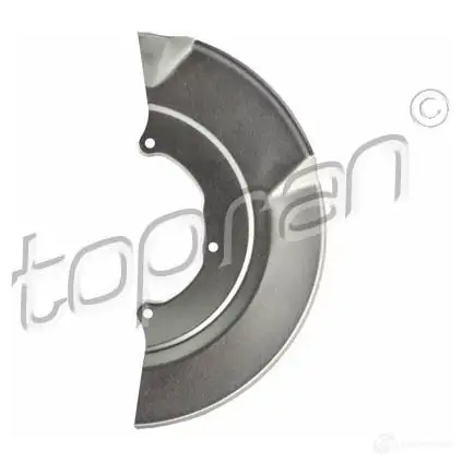 Щиток тормозного диска TOPRAN 116838 1224398146 DAWSMI 1 изображение 0
