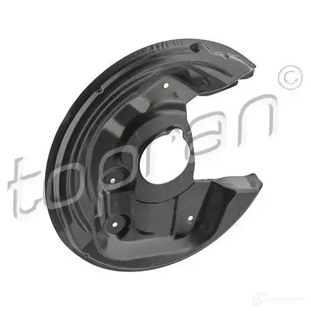 Щиток тормозного диска TOPRAN 1437803168 117968 WZ14 QP изображение 0