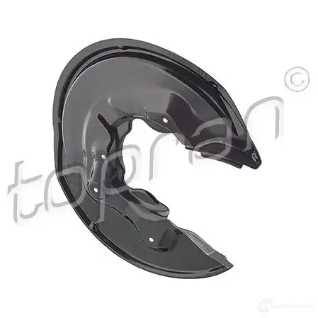 Щиток тормозного диска TOPRAN 116822 1424763402 0W U22