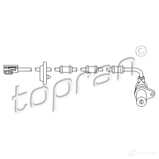 Рулевая тяга TOPRAN MSS GZ6P 2450652 821434