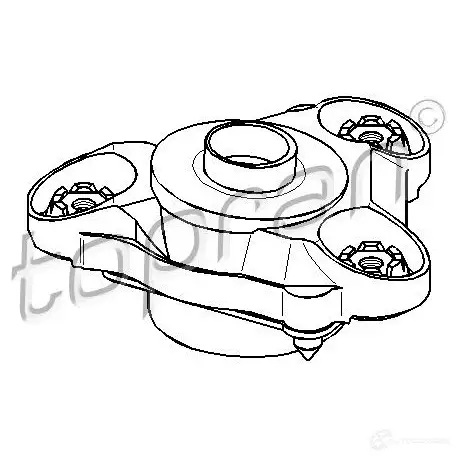 Опора амортизатора TOPRAN 2449686 722813 AI UK7XN изображение 0