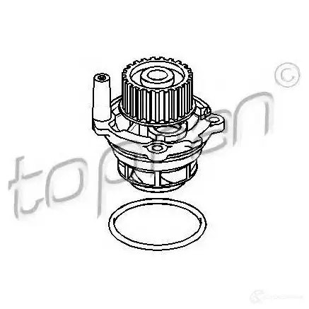 Водяной насос, помпа TOPRAN 0 3MQW5Y 2435960 110037