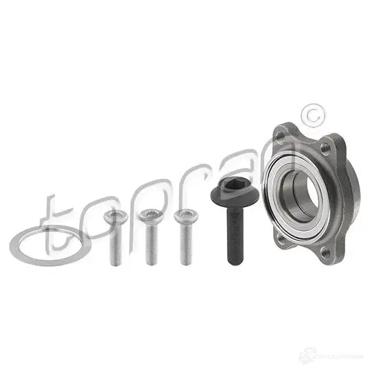 Подшипник ступицы колеса, комплект TOPRAN 117906 C0X ICV5 1437842425