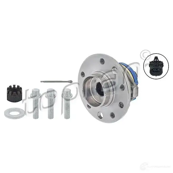 Подшипник ступицы колеса, комплект TOPRAN 2440341 205769 TP WRX