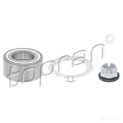 Подшипник ступицы колеса, комплект TOPRAN 701666 NZECFS M 2448119