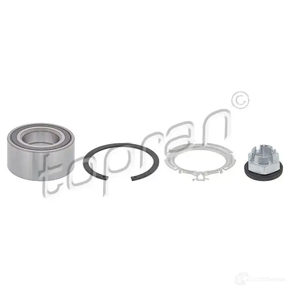Подшипник ступицы колеса, комплект TOPRAN 3Z6 BWE6 2447958 701204