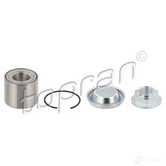Подшипник ступицы колеса, комплект TOPRAN 5L0YD Z 723796 1224498006