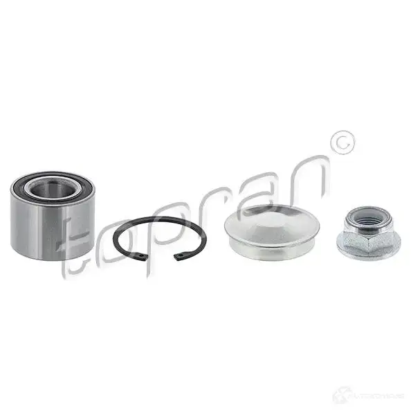 Подшипник ступицы колеса, комплект TOPRAN B6RU QB 700545 2447505