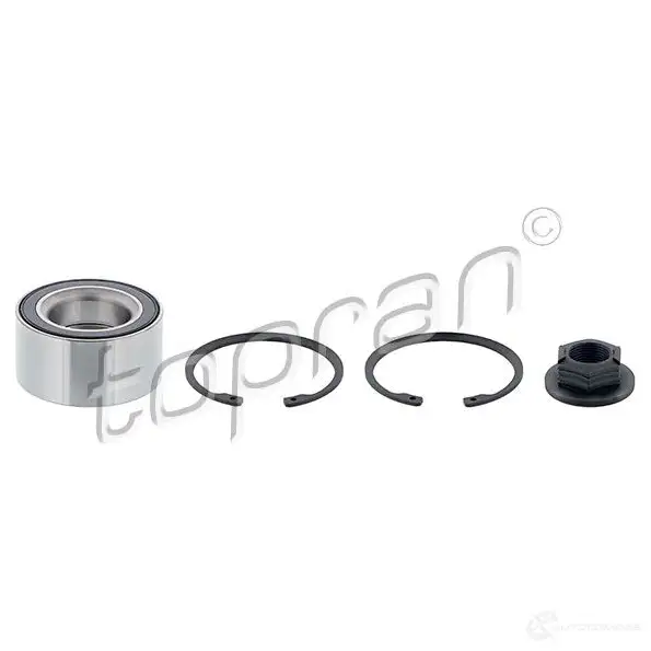 Подшипник ступицы колеса, комплект TOPRAN JGT 9TC 2441857 300278
