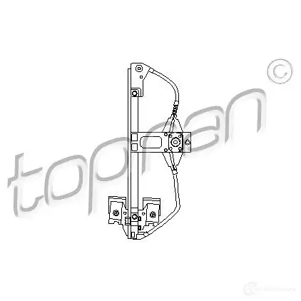 Стеклоподъемник TOPRAN 103156 2433891 SOBG FN