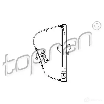 Стеклоподъемник TOPRAN 113181 9J 6W5JJ 2437769 изображение 0